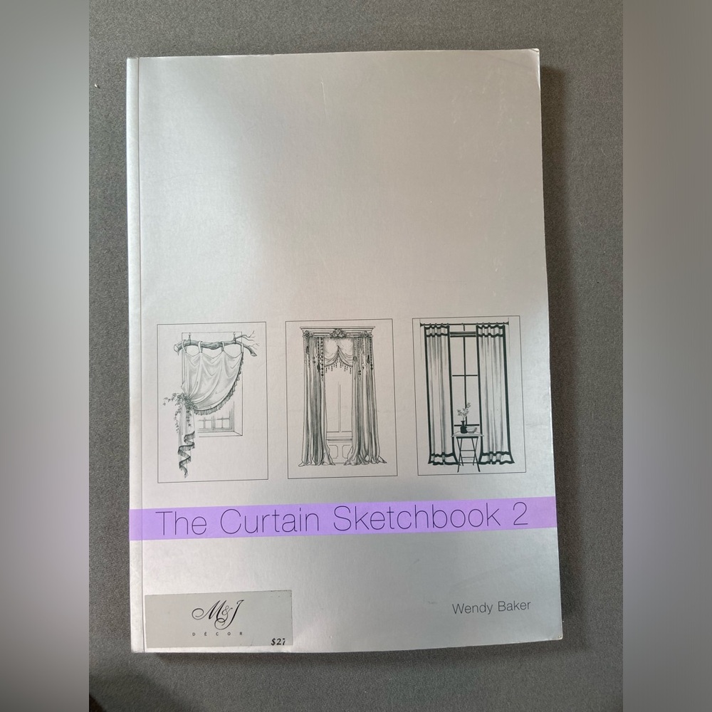 The Curtain Sketchbook 2 Idea Book for curtains and Window Treatments
